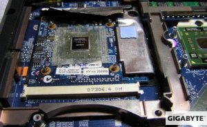 Замена процессора (CPU) на ноутбук Gigabyte